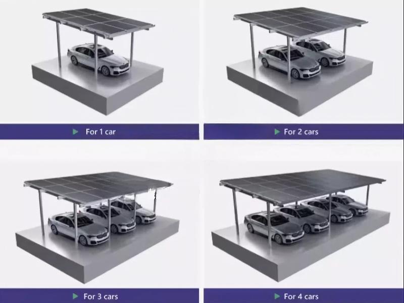 Wind Resistant Parking Shed